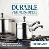 imageFarberware Classic Stainless Steel Frying Pan Set  Fry Pan Set  Stainless Steel Skillet Set  825 Inch and 10 Inch SilverSilver