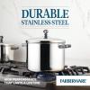 imageFarberware Classic Stainless Steel Frying Pan Set  Fry Pan Set  Stainless Steel Skillet Set  825 Inch and 10 Inch SilverSilver