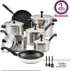 imageFarberware Classic Stainless Steel Frying Pan Set  Fry Pan Set  Stainless Steel Skillet Set  825 Inch and 10 Inch SilverStainless Steel