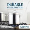 imageFarberware Classic Stainless Steel Frying Pan Set  Fry Pan Set  Stainless Steel Skillet Set  825 Inch and 10 Inch SilverStainless Steel