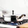imageFarberware Classic Stainless Steel Frying Pan Set  Fry Pan Set  Stainless Steel Skillet Set  825 Inch and 10 Inch SilverStainless Steel