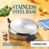 imageFarberware Classic Stainless Steel Frying Pan Set  Fry Pan Set  Stainless Steel Skillet Set  825 Inch and 10 Inch SilverStainless Steel