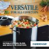 imageFarberware Classic Stainless Steel Frying Pan Set  Fry Pan Set  Stainless Steel Skillet Set  825 Inch and 10 Inch SilverStainless Steel