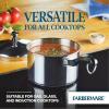 imageFarberware Classic Stainless Steel Frying Pan Set  Fry Pan Set  Stainless Steel Skillet Set  825 Inch and 10 Inch SilverStainless Steel