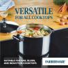 imageFarberware Classic Stainless Steel Frying Pan Set  Fry Pan Set  Stainless Steel Skillet Set  825 Inch and 10 Inch SilverStainless Steel
