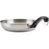 imageFarberware Classic Stainless Steel Frying Pan Set  Fry Pan Set  Stainless Steel Skillet Set  825 Inch and 10 Inch SilverStainless Steel