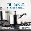 imageFarberware Classic Stainless Steel Frying Pan Set  Fry Pan Set  Stainless Steel Skillet Set  825 Inch and 10 Inch SilverStainless Steel