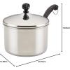 imageFarberware Classic Stainless Steel Frying Pan Set  Fry Pan Set  Stainless Steel Skillet Set  825 Inch and 10 Inch SilverStainless Steel