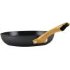 imageFarberware Forged Induction Ceramic Nonstick Pots and Pans Set with Lids and Kitchen Cooking Tools  Dishwasher Safe Suitable for All Stovetops 12 Piece Cookware Set  Black and Gold