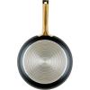 imageFarberware Forged Induction Ceramic Nonstick Pots and Pans Set with Lids and Kitchen Cooking Tools  Dishwasher Safe Suitable for All Stovetops 12 Piece Cookware Set  Black and Gold