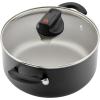 imageFarberware Smart Control Nonstick Cookware Pots and Pans Set 14 Piece BlackBlack