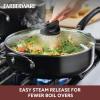 imageFarberware Smart Control Nonstick Cookware Pots and Pans Set 14 Piece BlackBlack