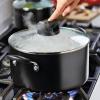 imageFarberware Smart Control Nonstick Cookware Pots and Pans Set 14 Piece BlackBlack