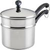 imageFarberware Classic Stainless Steel Frying Pan Set  Fry Pan Set  Stainless Steel Skillet Set  825 Inch and 10 Inch SilverSilver