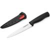imageFarberware Edgekeeper 8Inch Chef Knife with SelfSharpening Blade Cover High CarbonStainless Steel Kitchen Knife with Ergonomic Handle RazorSharp Knife BlackBlack