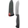 imageFarberware Edgekeeper 8Inch Chef Knife with SelfSharpening Blade Cover High CarbonStainless Steel Kitchen Knife with Ergonomic Handle RazorSharp Knife BlackBlack