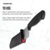 imageFarberware Edgekeeper 8Inch Chef Knife with SelfSharpening Blade Cover High CarbonStainless Steel Kitchen Knife with Ergonomic Handle RazorSharp Knife BlackBlack