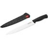 imageFarberware Edgekeeper 8Inch Chef Knife with SelfSharpening Blade Cover High CarbonStainless Steel Kitchen Knife with Ergonomic Handle RazorSharp Knife BlackBlack