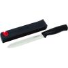 imageFarberware Edgekeeper 8Inch Chef Knife with SelfSharpening Blade Cover High CarbonStainless Steel Kitchen Knife with Ergonomic Handle RazorSharp Knife BlackBlack