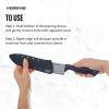 imageFarberware Edgekeeper 8Inch Chef Knife with SelfSharpening Blade Cover High CarbonStainless Steel Kitchen Knife with Ergonomic Handle RazorSharp Knife BlackBlackGray