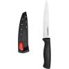 imageFarberware Edgekeeper 8Inch Chef Knife with SelfSharpening Blade Cover High CarbonStainless Steel Kitchen Knife with Ergonomic Handle RazorSharp Knife BlackBlack