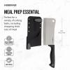 imageFarberware Edgekeeper 8Inch Chef Knife with SelfSharpening Blade Cover High CarbonStainless Steel Kitchen Knife with Ergonomic Handle RazorSharp Knife BlackBlackGray