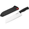 imageFarberware Edgekeeper 8Inch Chef Knife with SelfSharpening Blade Cover High CarbonStainless Steel Kitchen Knife with Ergonomic Handle RazorSharp Knife BlackBlack