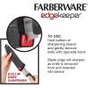 imageFarberware Edgekeeper 8Inch Chef Knife with SelfSharpening Blade Cover High CarbonStainless Steel Kitchen Knife with Ergonomic Handle RazorSharp Knife BlackBlack
