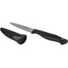 imageFarberware Edgekeeper 8Inch Chef Knife with SelfSharpening Blade Cover High CarbonStainless Steel Kitchen Knife with Ergonomic Handle RazorSharp Knife BlackBlackGray