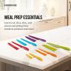 imageFarberware Resin Cutlery Set 23 Piece Multicolor CoolMulticolor Rainbow