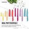 imageFarberware Resin Cutlery Set 23 Piece Multicolor CoolPastel Warm