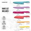 imageFarberware Resin Cutlery Set 23 Piece Multicolor CoolPastel Warm