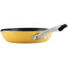 imageFarberware Style Nonstick Cookware Pots and Pans Set with Cooking Utensils Dishwasher Safe 10 Piece  BlueYellow