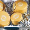 imageFarberware Style Nonstick Cookware Straining Saucepan with Lid Dishwasher Safe 3 Quart  YellowYellow