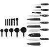imageFarberware Resin Cutlery Set 23 Piece Multicolor CoolBlack