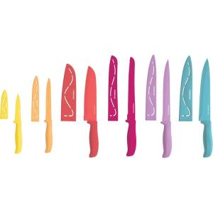 imageFarberware Resin Cutlery Set 23 Piece Multicolor CoolPastel Warm