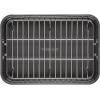imageFarberware Bakeware Nonstick Steel Roaster with Flat Rack 11Inch x 15Inch Gray11 x 15