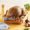 imageFarberware Classic Traditions Stainless Steel RoasterRoasting Pan with Rack 17 Inch x 1225 Inch