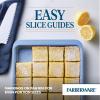 imageFarberware Easy Solutions Nonstick Bakeware Cookie PanBaking Sheet with Drop Zones and Portion Marks 11 Inch x 17 Inch  BlueBlue