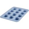 imageFarberware Easy Solutions Nonstick Bakeware MuffinCupcake Baking Pan 12cup with fill lines  BlueBlue