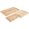 imageFarberware ExtraLarge Cutting Board with Perimeter Juice Trench Reversible Chopping Board for Kitchen Meal Prep and Serving Charcuterie Board Set 14Inch x 20Inch RubberwoodRubberwood