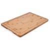 imageFarberware ExtraLarge Cutting Board with Perimeter Juice Trench Reversible Chopping Board for Kitchen Meal Prep and Serving Charcuterie Board Set 14Inch x 20Inch RubberwoodBamboo