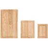 imageFarberware ExtraLarge Cutting Board with Perimeter Juice Trench Reversible Chopping Board for Kitchen Meal Prep and Serving Charcuterie Board Set 14Inch x 20Inch RubberwoodRubberwood