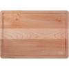 imageFarberware ExtraLarge Cutting Board with Perimeter Juice Trench Reversible Chopping Board for Kitchen Meal Prep and Serving Charcuterie Board Set 14Inch x 20Inch RubberwoodMaple