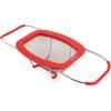 imageFarberware 5216427 Professional Stainless Steel Expandable OverTheSink ColanderStrainer Red