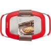 imageFarberware 5216427 Professional Stainless Steel Expandable OverTheSink ColanderStrainer Red