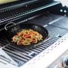 imageFarberware Barbecue Nonstick Mini Round Wok Topper 8Inch BlackRound Wok Topper