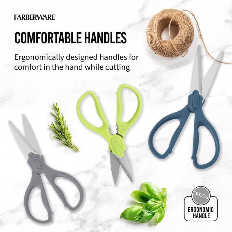imageFarberware All Purpose Scissor Set 3Piece MulticolorMulticolored