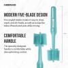 imageFARBERWARE Nylon Meat ampamp Potato Masher HeatResistant and Safe for NonStick Cookware Durable 10Inch Kitchen Tool with Ergonomic Handle BlackAqua