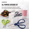 imageFarberware All Purpose Scissor Set 3Piece MulticolorMulticolored